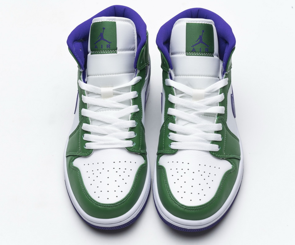 Nike Air Jordan 1 Mid Incredible Hulk 554725 300 2 - www.kickbulk.co