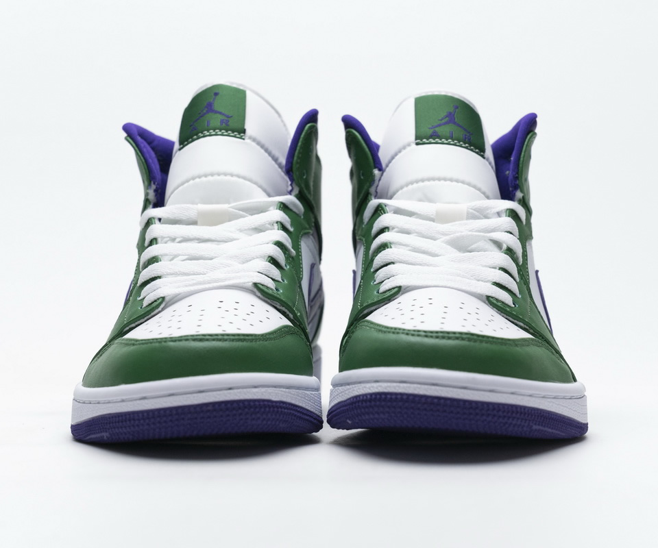 Nike Air Jordan 1 Mid Incredible Hulk 554725 300 6 - www.kickbulk.co