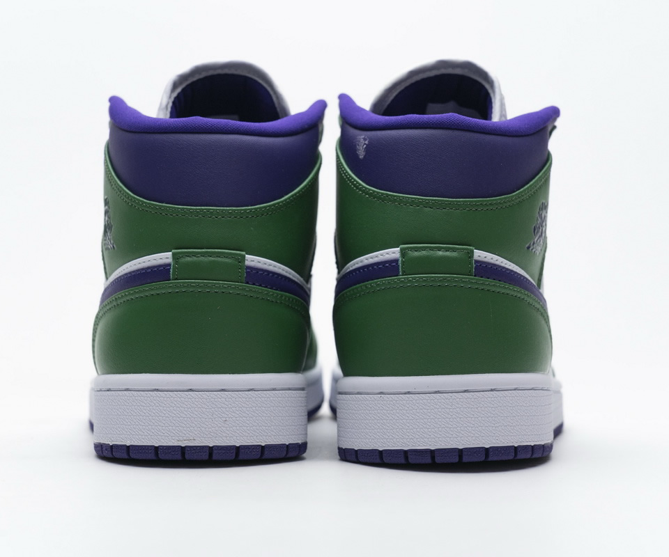 Nike Air Jordan 1 Mid Incredible Hulk 554725 300 7 - www.kickbulk.co