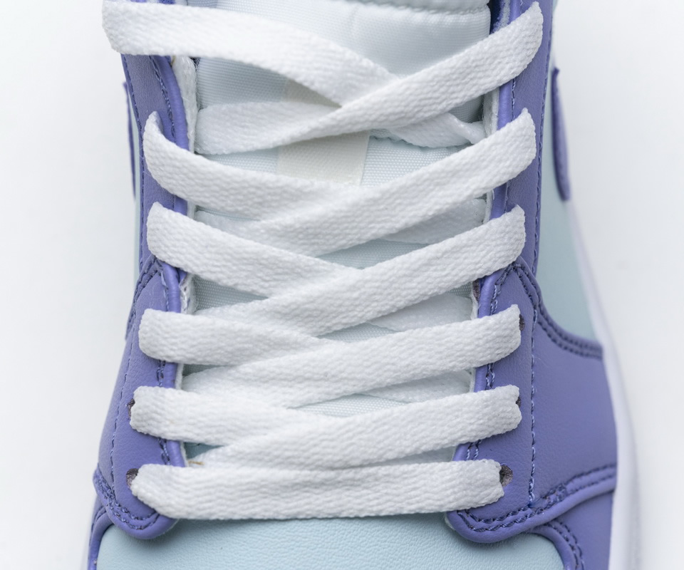 Nike Air Jordan 1 Mid Purple Aqua Blue 554725 500 11 - www.kickbulk.co