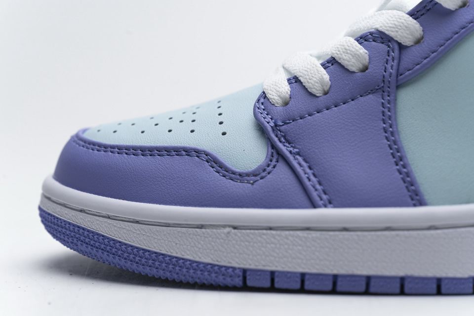 Nike Air Jordan 1 Mid Purple Aqua Blue 554725 500 13 - www.kickbulk.co