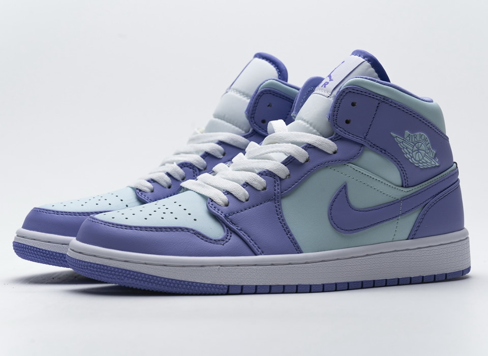 Nike Air Jordan 1 Mid Purple Aqua Blue 554725 500 6 - www.kickbulk.co