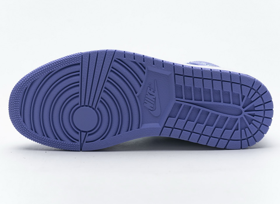 Nike Air Jordan 1 Mid Purple Aqua Blue 554725 500 9 - www.kickbulk.co