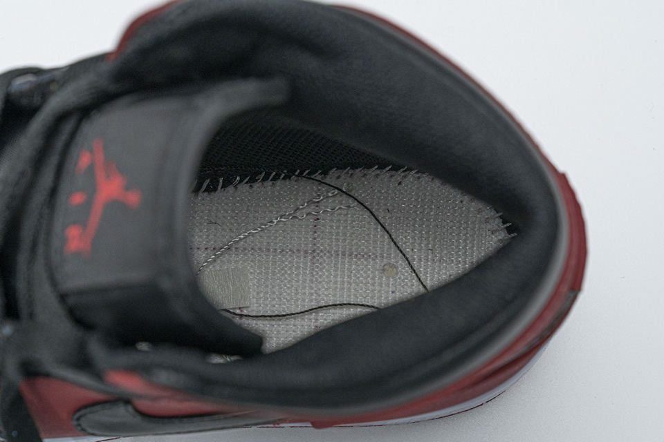 Nike Air Jordan 1 Mid Banned Gym Red Black 554725 610 16 - www.kickbulk.co