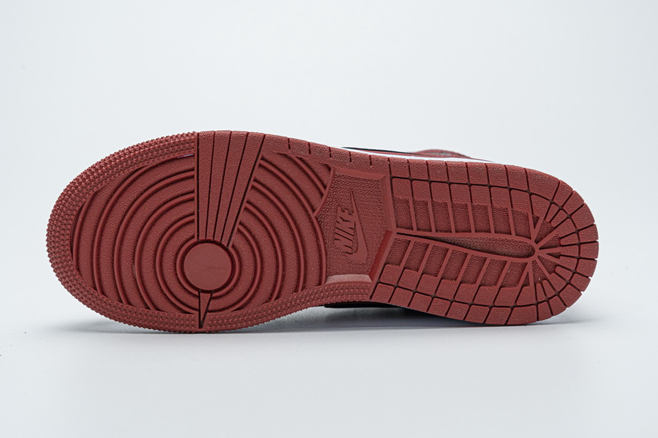 Nike Air Jordan 1 Mid Banned Gym Red Black 554725 610 9 - www.kickbulk.co