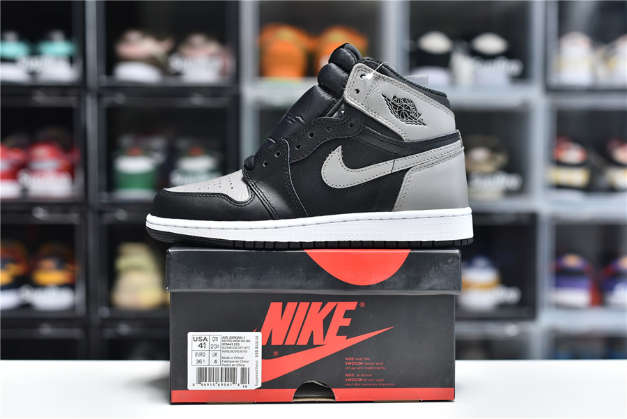 Nike Air Jordan Retro 1 High Og Sahdow 555088 013 12 - www.kickbulk.co