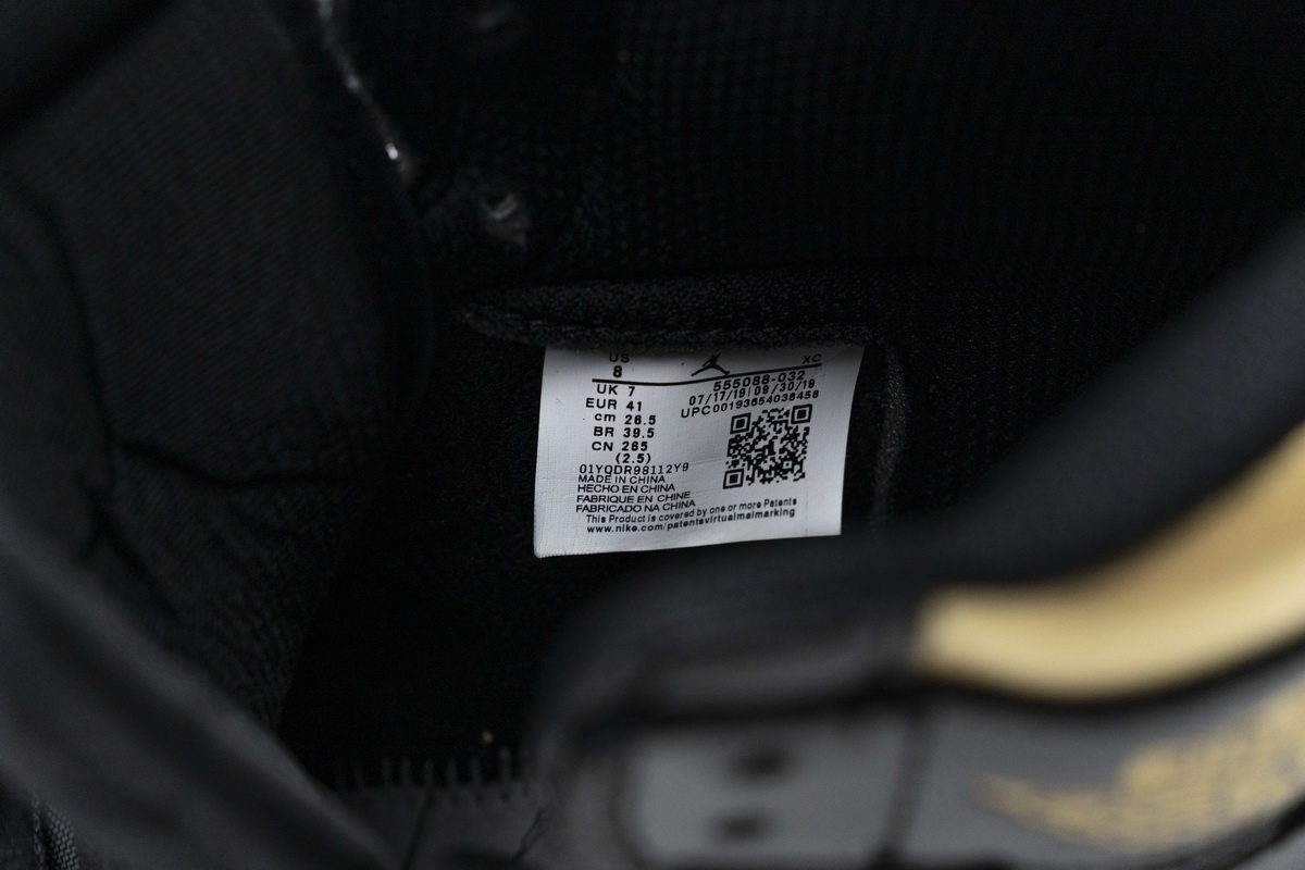 Air Jordan 1 High Og Black Gold Patent Leather New Release Date 555088 032 17 - www.kickbulk.co