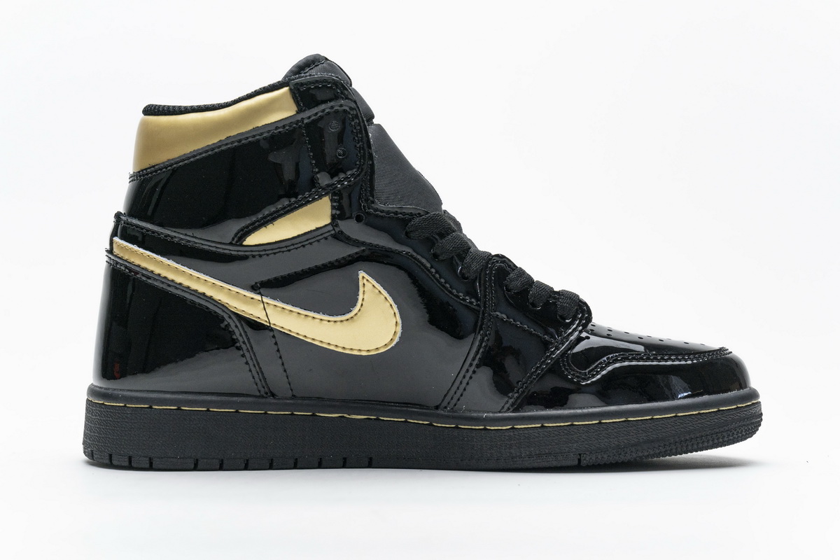 Air Jordan 1 High Og Black Gold Patent Leather New Release Date 555088 032 2 - www.kickbulk.co