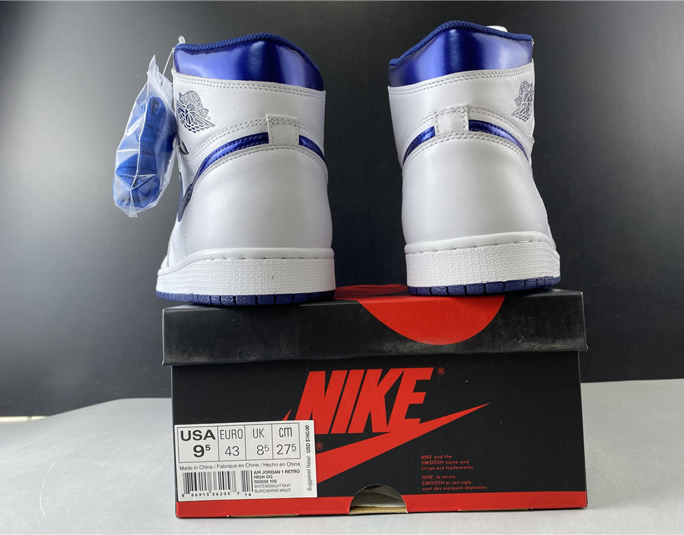 Air Jordan 1 Retro High Og Metallic Navy 555088 106 21 - www.kickbulk.co