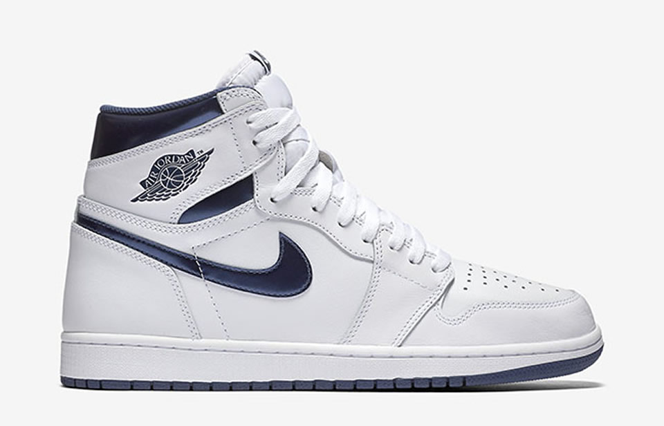 Air Jordan 1 Retro High Og Metallic Navy 555088 106 5 - www.kickbulk.co