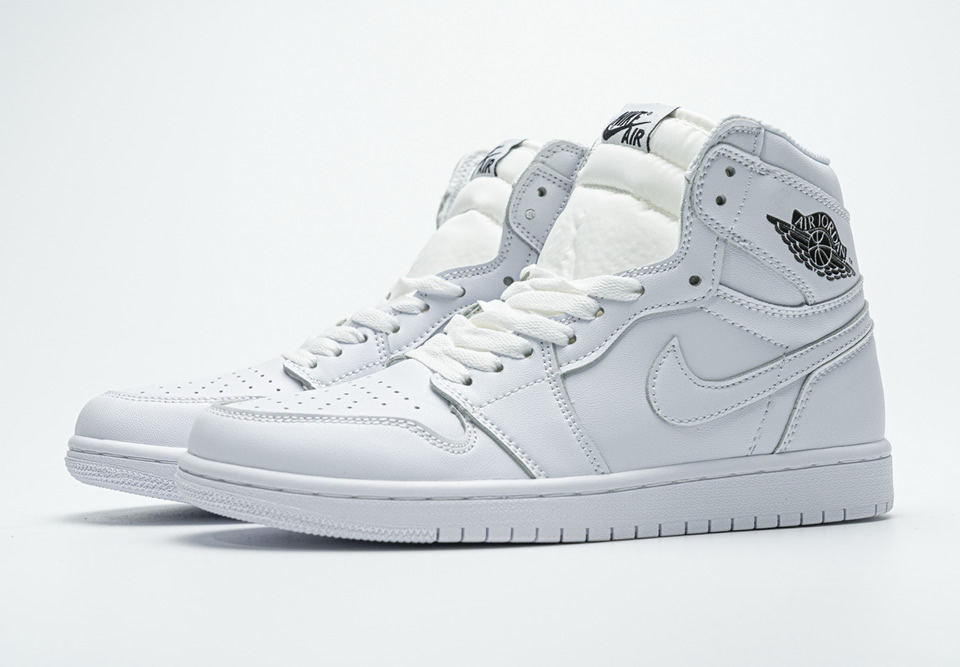 Nike Air Jordan 1 High All White 555088 111 4 - www.kickbulk.co