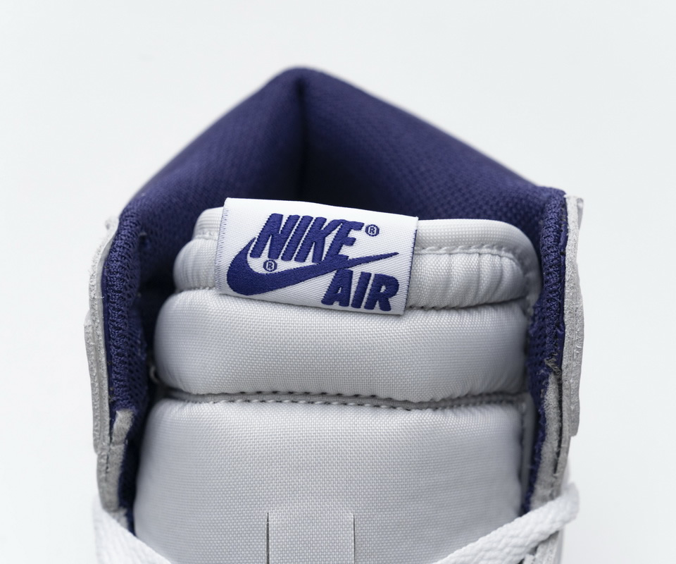 Nike Air Jordan 1 Retro High Og White Purple 555088 115 10 - www.kickbulk.co