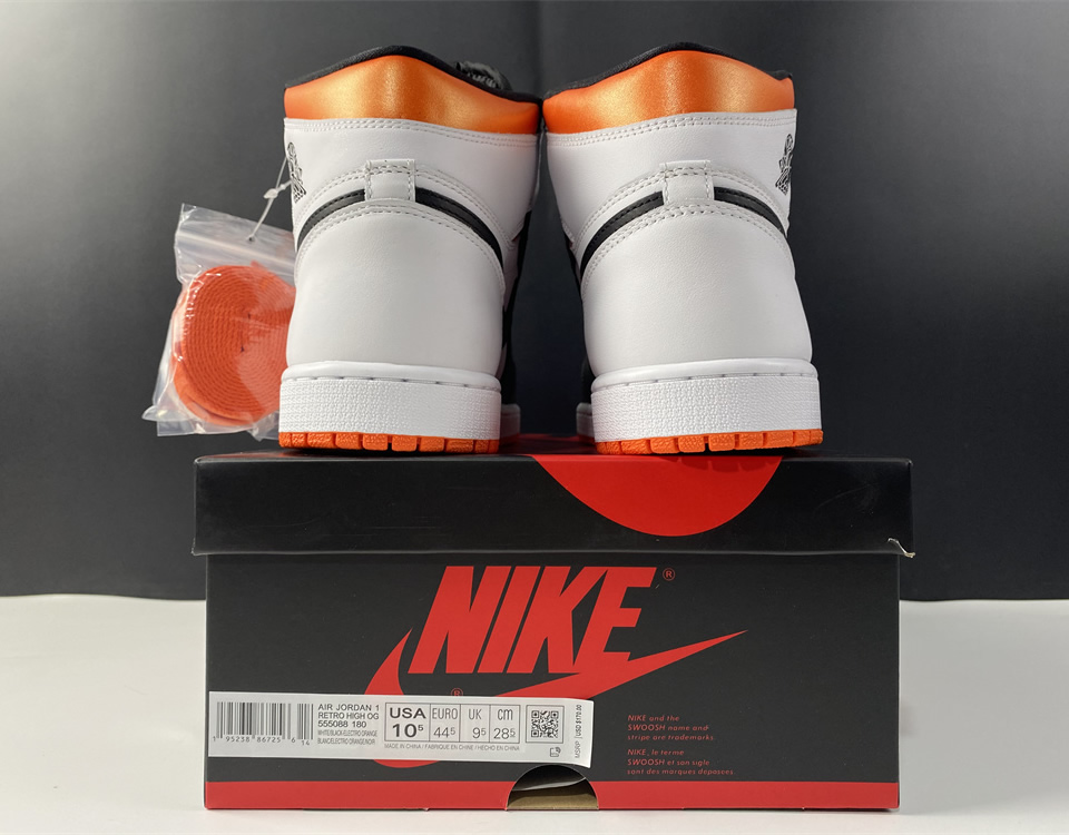 Nike Air Jordan 1 Retro High Og Electro Orange 555088 180 20 - www.kickbulk.co