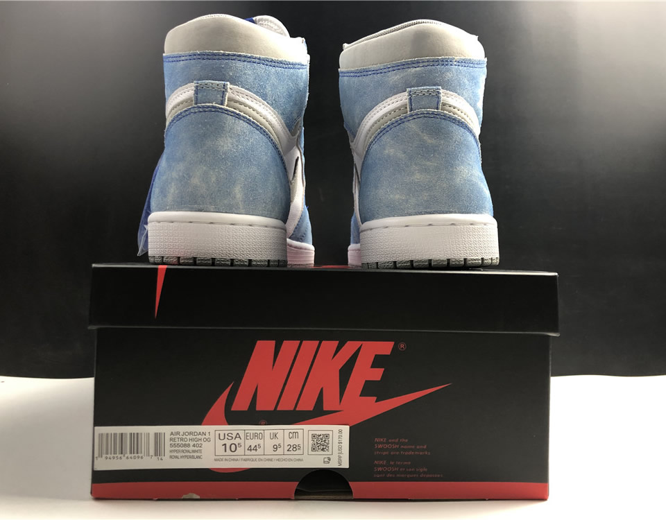 Nike Air Jordan 1 High Og Gs Wash North Carolan 555088 402 12 - www.kickbulk.co