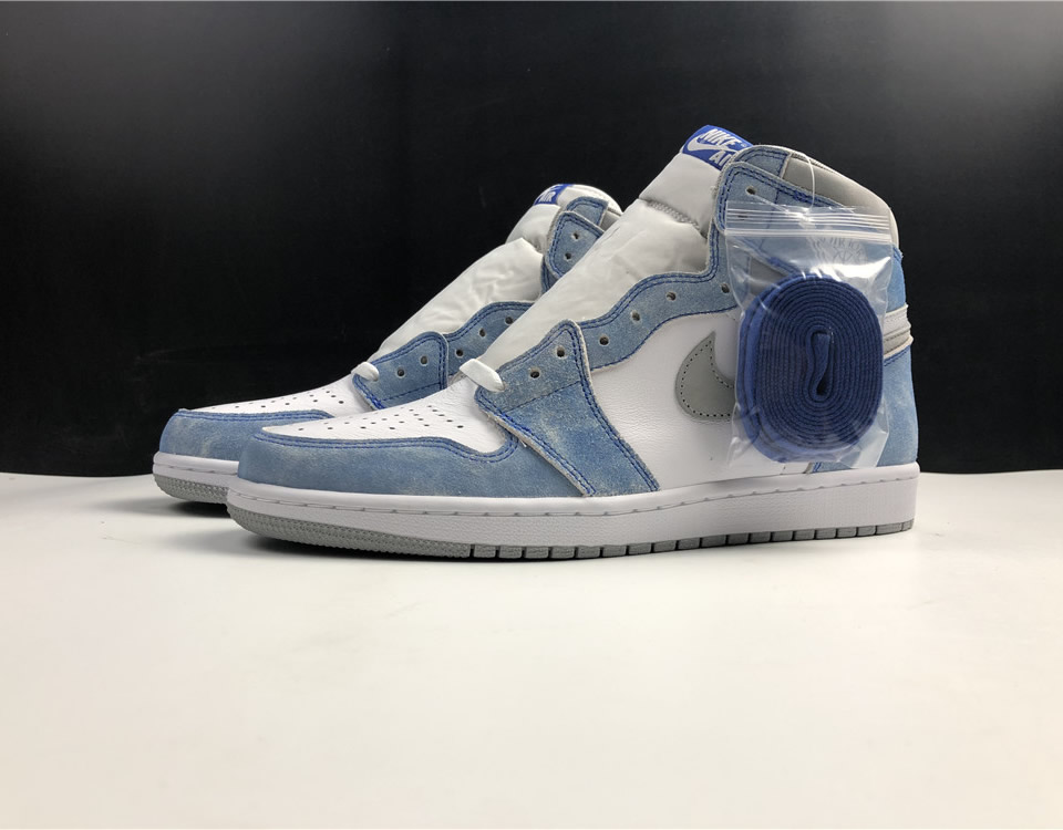 Nike Air Jordan 1 High Og Gs Wash North Carolan 555088 402 13 - www.kickbulk.co