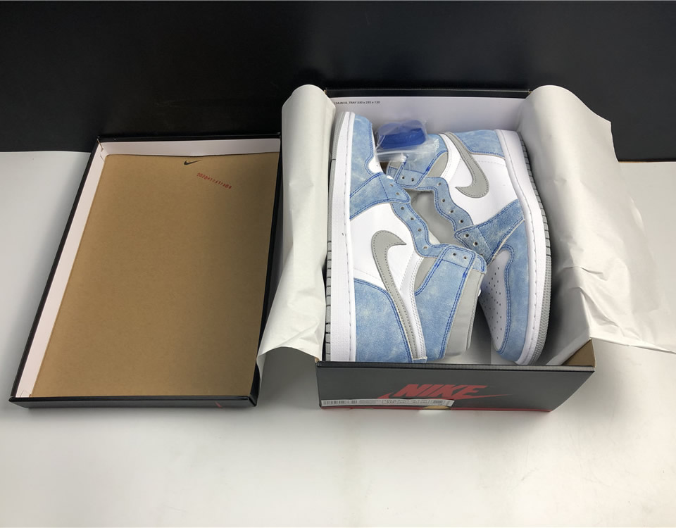 Nike Air Jordan 1 High Og Gs Wash North Carolan 555088 402 14 - www.kickbulk.co