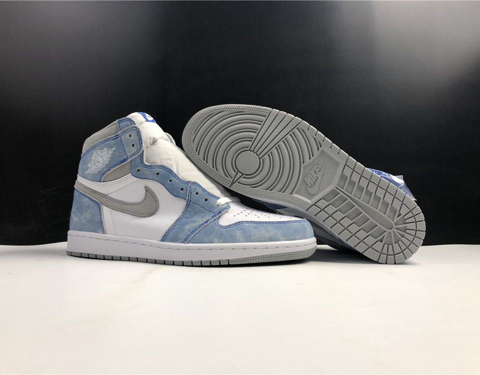 Nike Air Jordan 1 High Og Gs Wash North Carolan 555088 402 15 - www.kickbulk.co