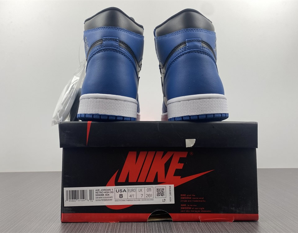 Air Jordan 1 Retro High Og Dark Marina Blue 555088 404 19 - www.kickbulk.co