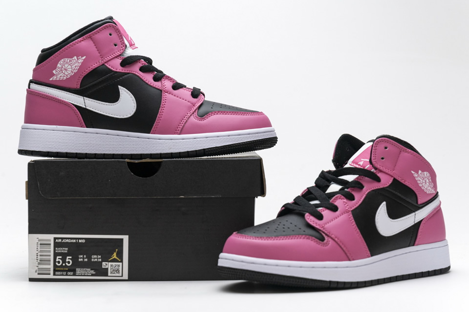 Nike Air Jordan 1 Mid Pinksicle 555112 002 3 - www.kickbulk.co