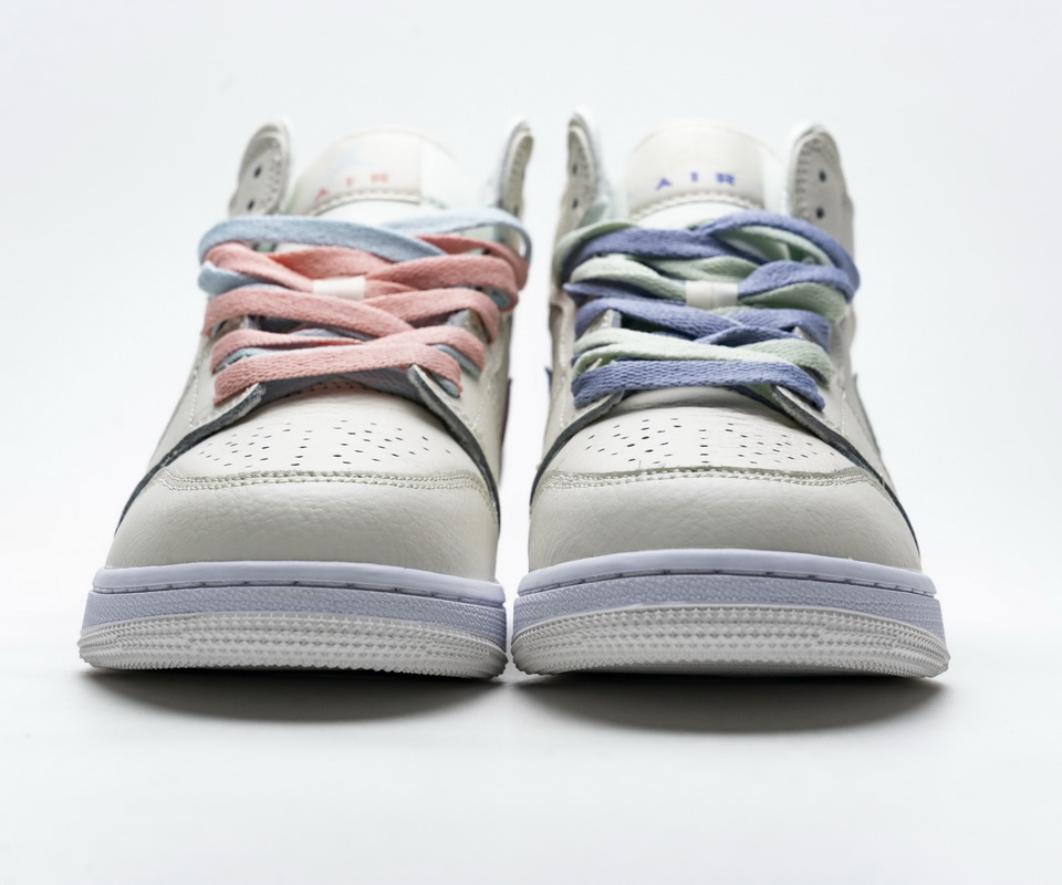 Nike Air Jordan 1 Mid Gg Multi Color Swoosh 555112 035 5 - www.kickbulk.co