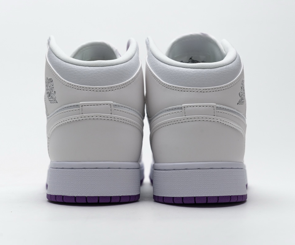 Nike Air Jordan 1 Mid Se White Fuchsia Blast 555112 100 11 - www.kickbulk.co