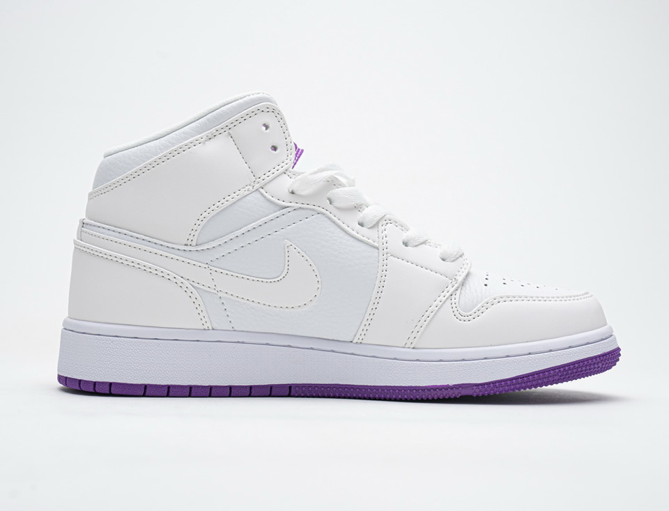 Nike Air Jordan 1 Mid Se White Fuchsia Blast 555112 100 4 - www.kickbulk.co