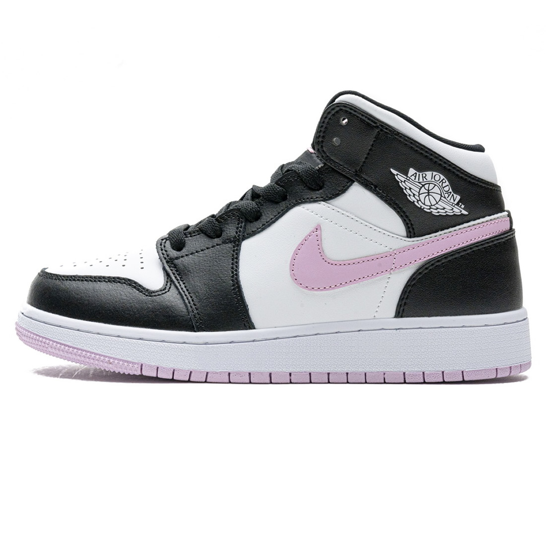 Nike Air Jordan 1 Mid Gs Arctic Pink 555112 103 1 - www.kickbulk.co