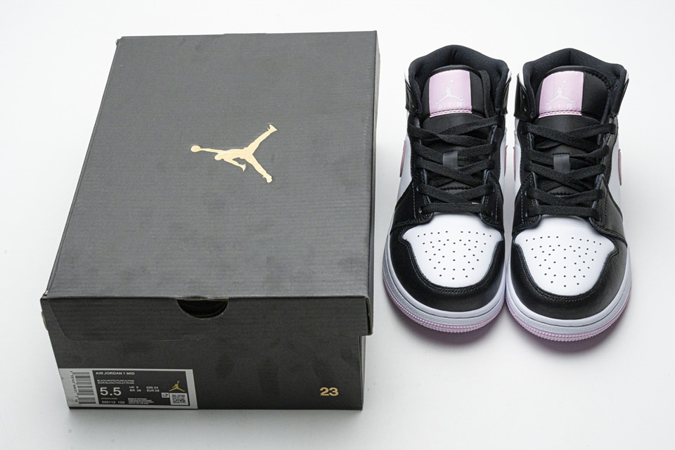 Nike Air Jordan 1 Mid Gs Arctic Pink 555112 103 8 - www.kickbulk.co