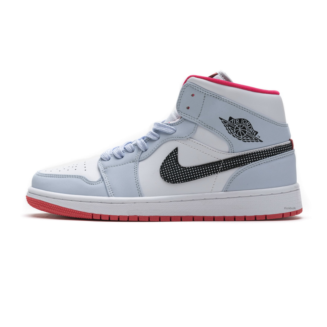 Nike Air Jordan 1 Mid Half Blue Polka Dot 555112 400 1 - www.kickbulk.co