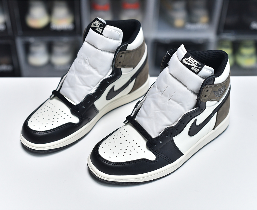 Nike Air Jordan 1 Retro High Og Gs Black Mocha 575441 105 3 - www.kickbulk.co