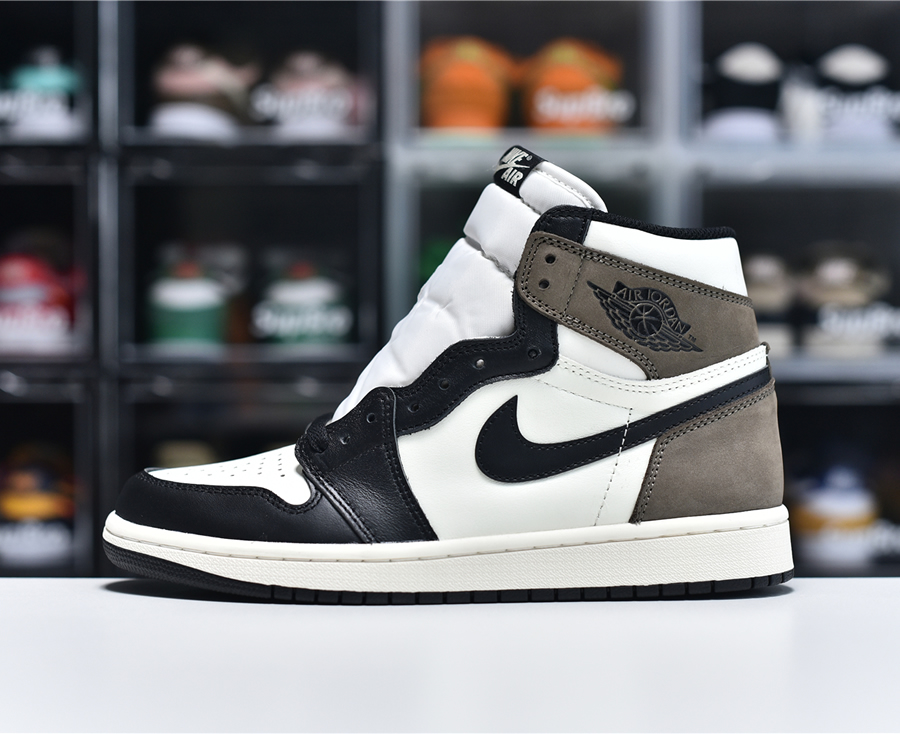 Nike Air Jordan 1 Retro High Og Gs Black Mocha 575441 105 4 - www.kickbulk.co