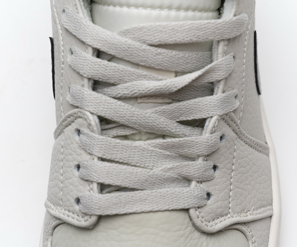 Nike Air Jordan 1 Mid Light Bone Grey Fog 852542 003 11 - www.kickbulk.co