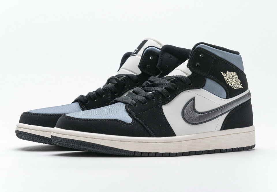 Nike Air Jordan 1 Mid Se Satin Grey 852542 011 5 - www.kickbulk.co