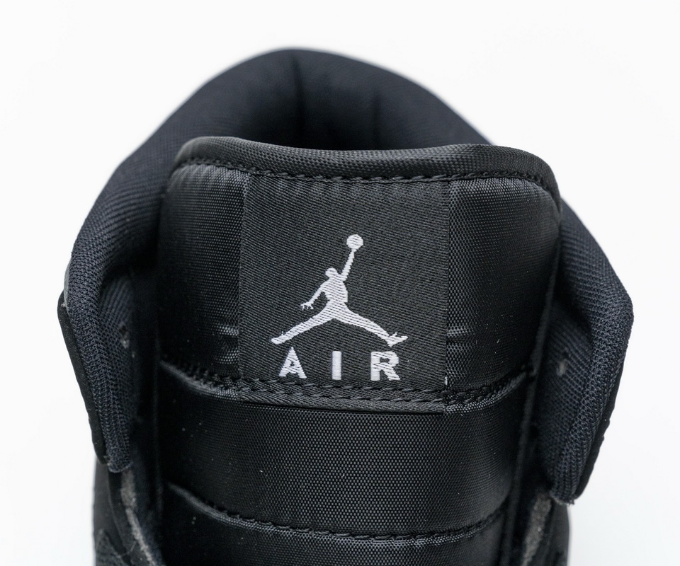 Nike Air Jordan 1 Mid Gs White Black Grey 852542 012 10 - www.kickbulk.co