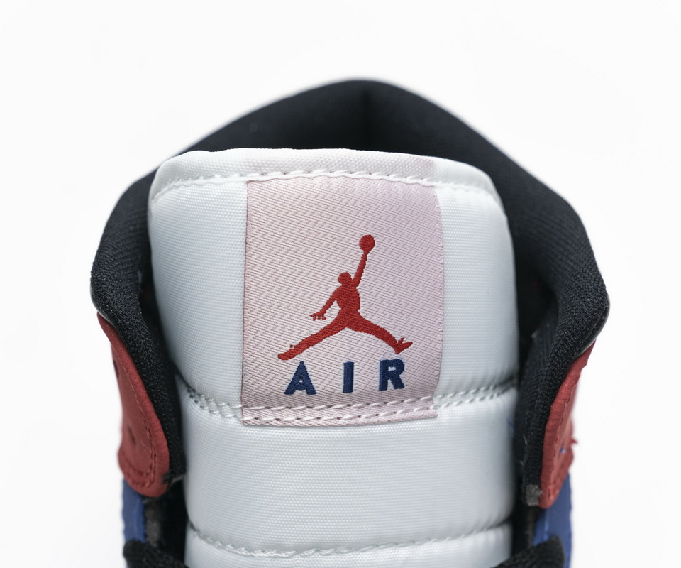 Nike Air Jordan 1 Mid Multicolor Swoosh 852542 146 10 - www.kickbulk.co