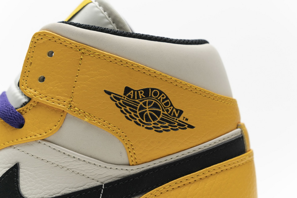 Nike Air Jordan 1 Mid Lakers 852542 700 11 - www.kickbulk.co