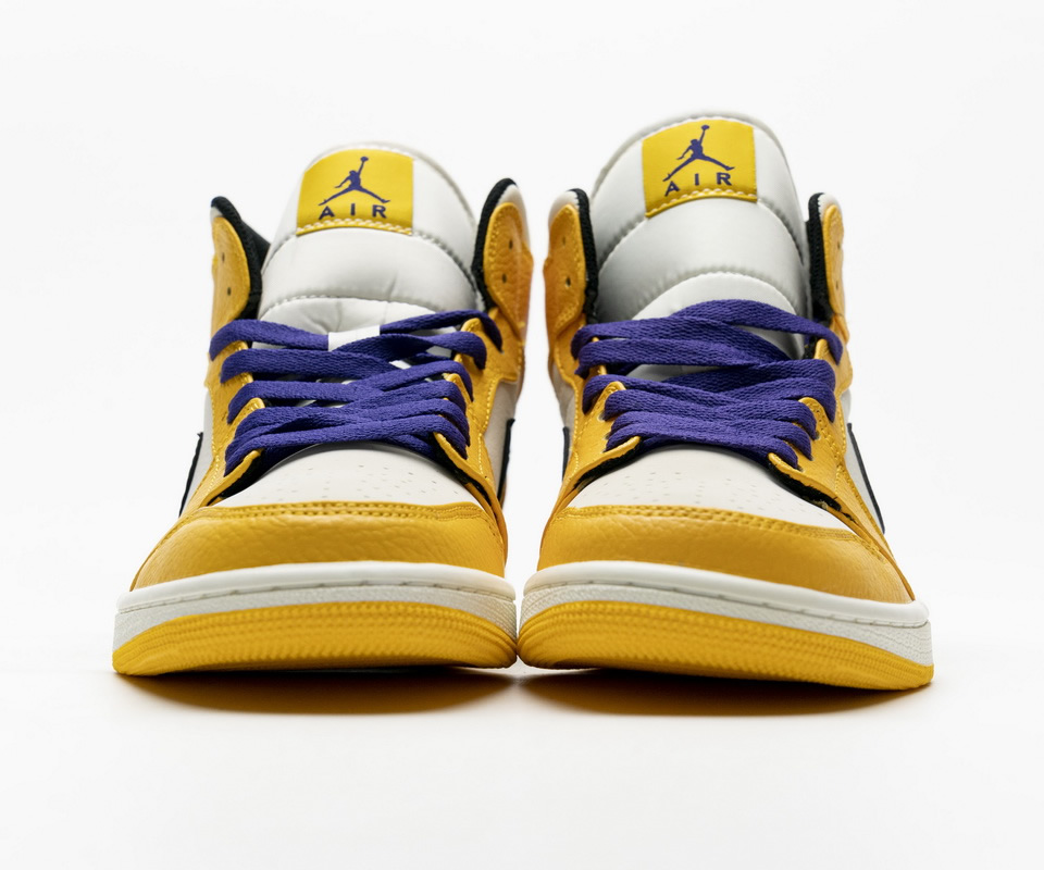 Nike Air Jordan 1 Mid Lakers 852542 700 3 - www.kickbulk.co