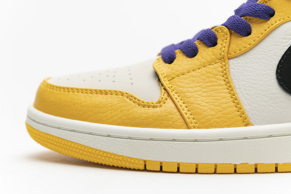 Nike Air Jordan 1 Mid Lakers 852542 700 9 - www.kickbulk.co