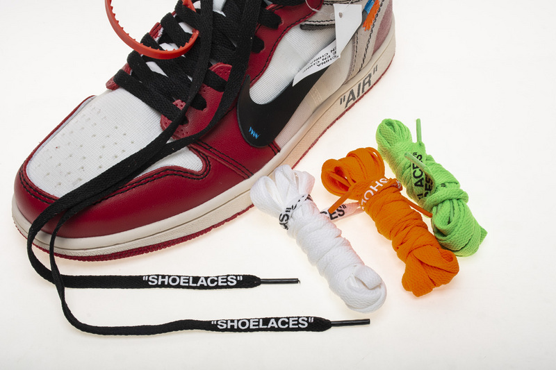 Nike Off White X Air Jordan 1 Chicago Mens Gs Aa3834 101 32 - www.kickbulk.co