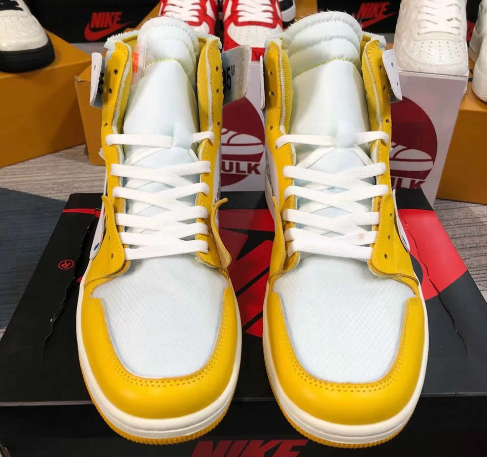 Off White Air Jordan 1 Retro High Og Canary Yellow Aq0818 149 5 - www.kickbulk.co