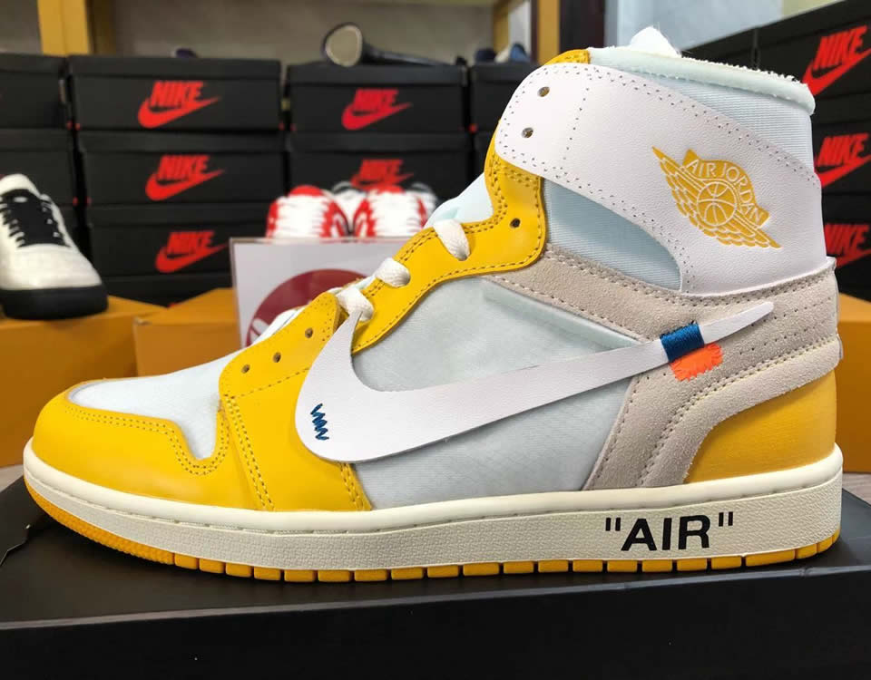 Off White Air Jordan 1 Retro High Og Canary Yellow Aq0818 149 6 - www.kickbulk.co