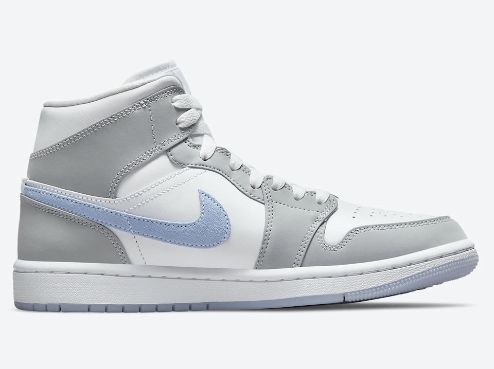 Air Jordan 1 Mid Wmns Wolf Grey Bq6472 105 5 - www.kickbulk.co