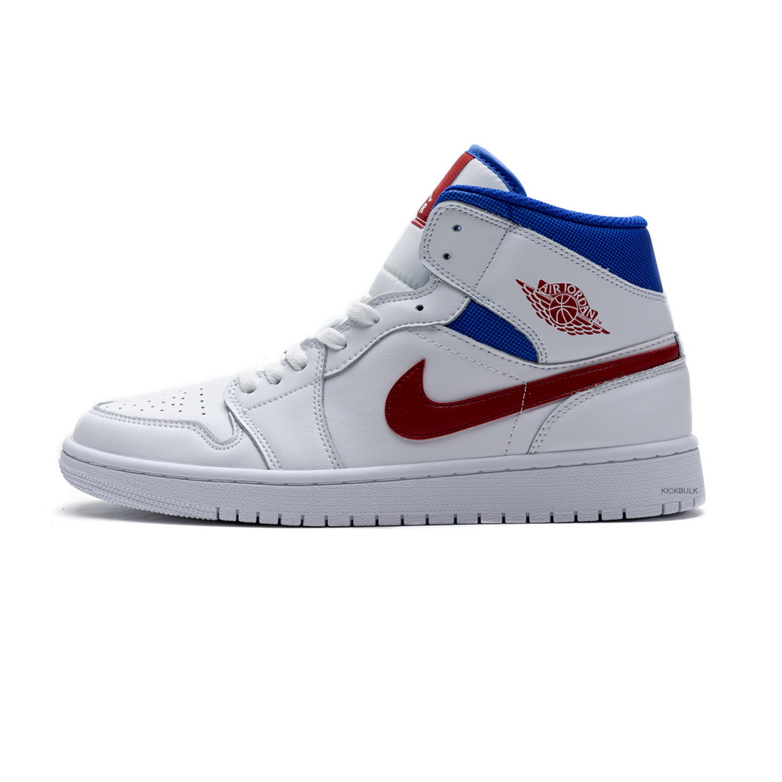 Nike Air Jordan 1 Mid Se White Blue Red Bq6472 164 1 - www.kickbulk.co