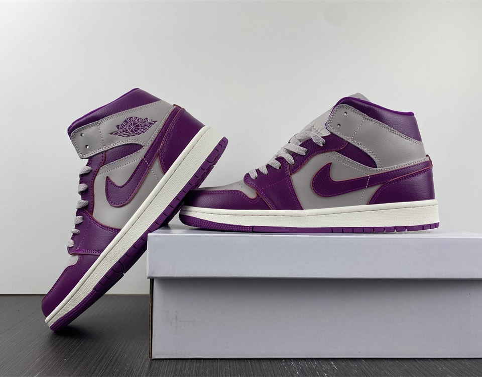 Air Jordan 1 Mid Magenta Wmns Bq6472 501 13 - www.kickbulk.co