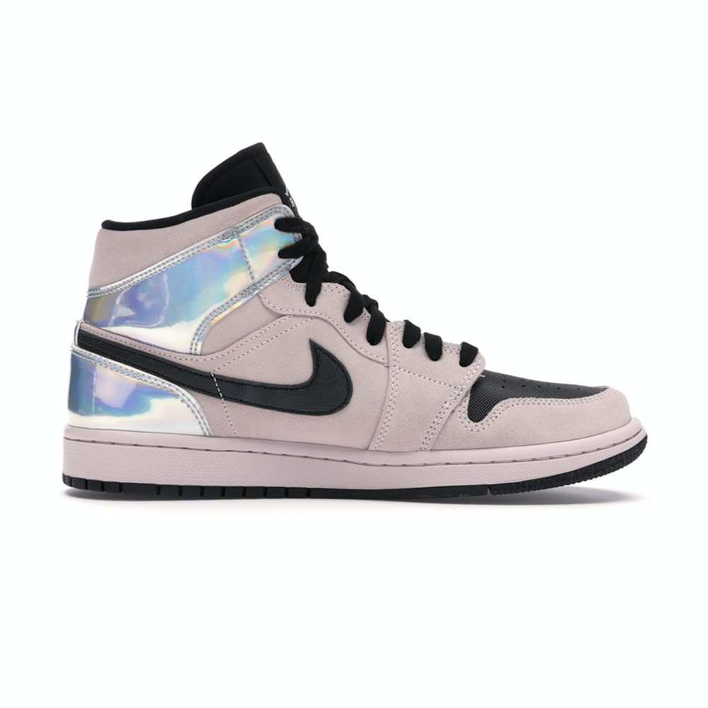 Nike Jordan 1 Mid Dirty Powder Iridescent Bq6472 602 2 - www.kickbulk.co