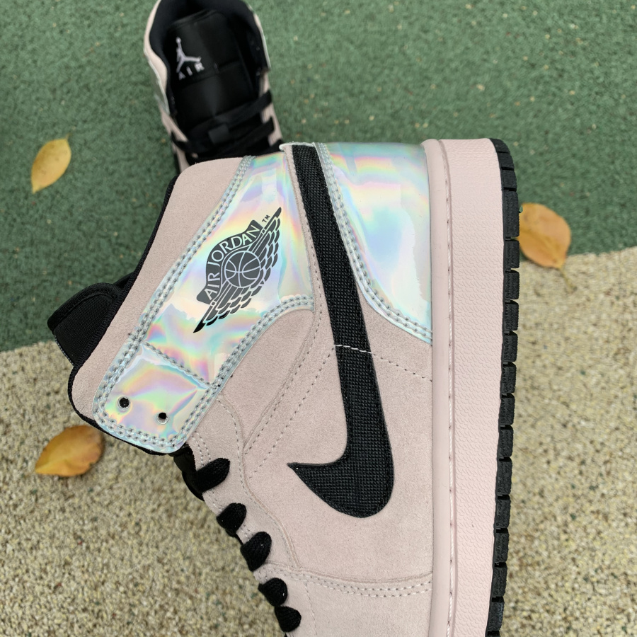 Nike Jordan 1 Mid Dirty Powder Iridescent Bq6472 602 5 - www.kickbulk.co