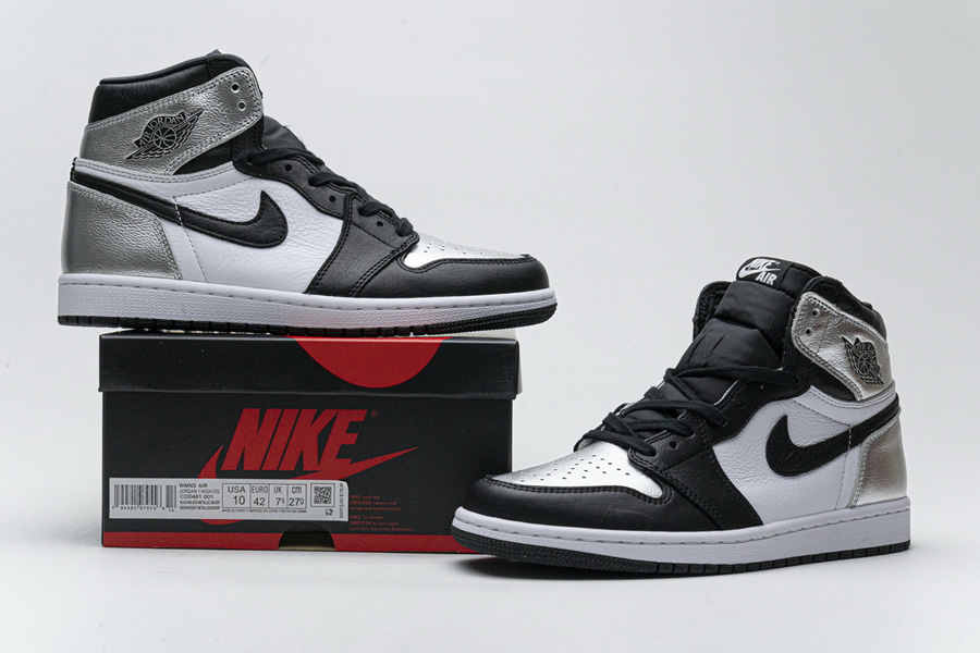 Nike Air Jordan 1 High Og Metallic Silver Cd0461 001 21 - www.kickbulk.co