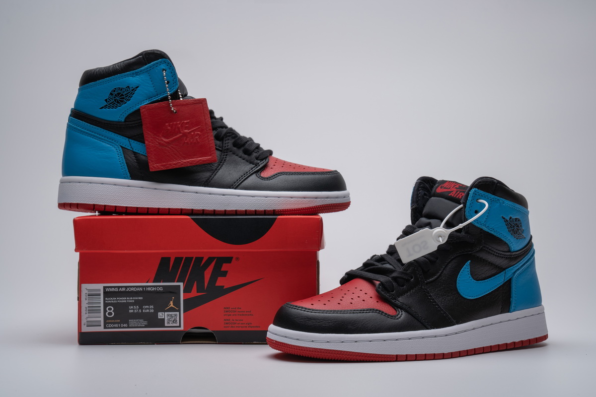 Nike Air Jordan 1 High Og Wmns Unc To Chicago 2020 Outfit Cd0461 046 7 - www.kickbulk.co