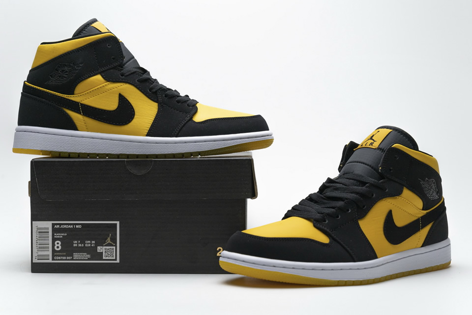 Nike Air Jordan 1 Mid University Gold Cd6759 007 3 - www.kickbulk.co