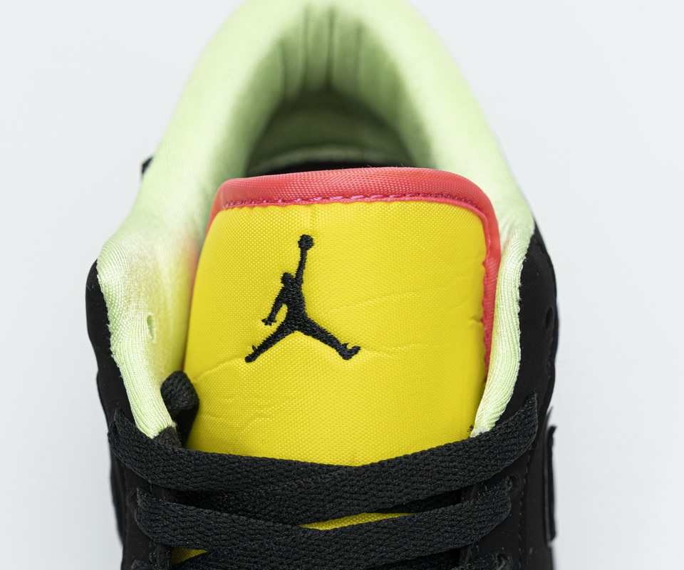 Nike Air Jordan 1 Low Black Yellow Blue Ck3022 013 10 - www.kickbulk.co